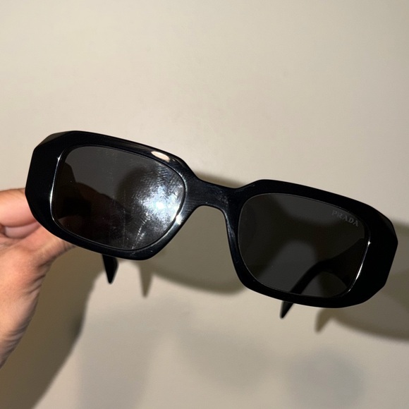 Prada Black Symbole Sunglasses PR17WS main image 7